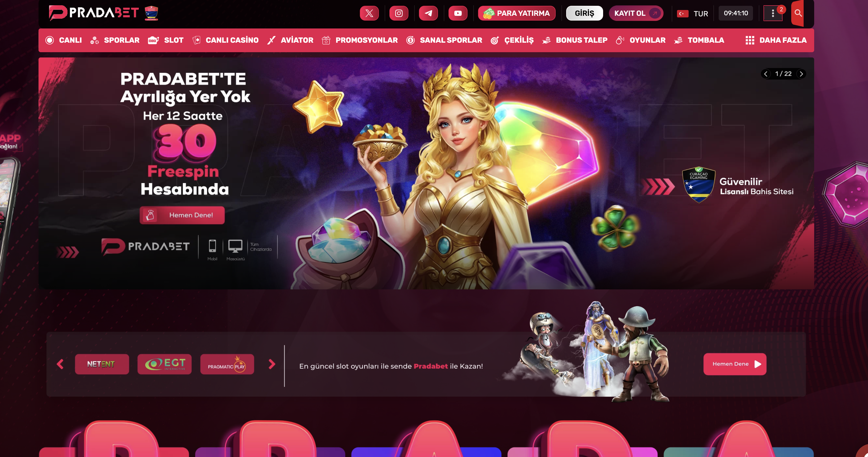 pradabet-giris